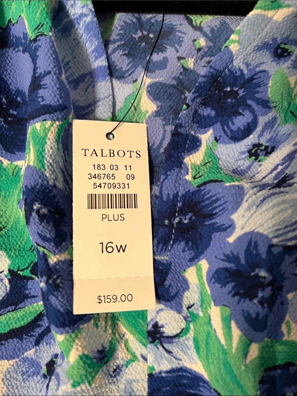 Talbots floral midi